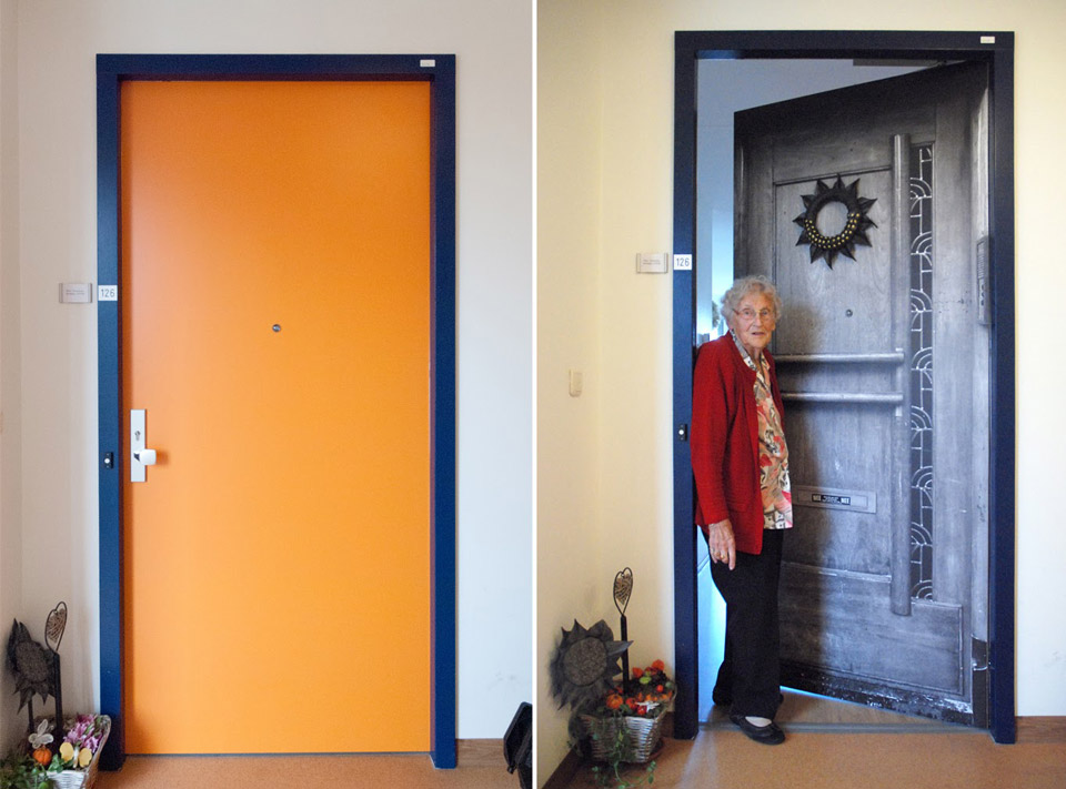 Mw Arkensteijn bewoner van True Doors bij Weidevogelhof Pieter van Foreest in Pijnacker Nederland