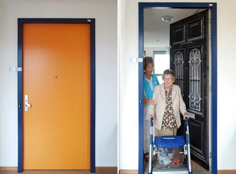 Ms. Heijningen has chosen True Door “Rehab” from the standard collection.
