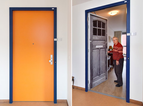 Mw Louwen bewoner van True Doors bij Weidevogelhof Pieter van Foreest in Dongen Pijnacker Nederland